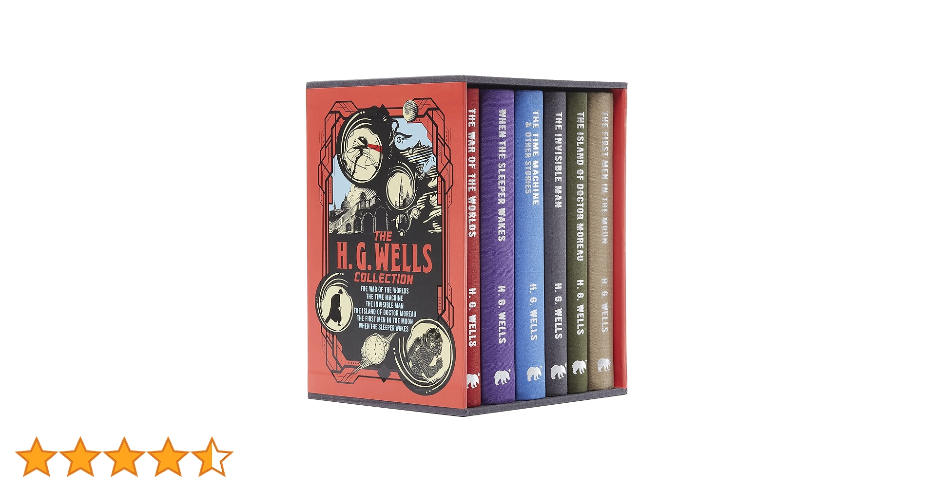 Amazon | The H. G. Wells Collection: Deluxe 6-Volume Box Set